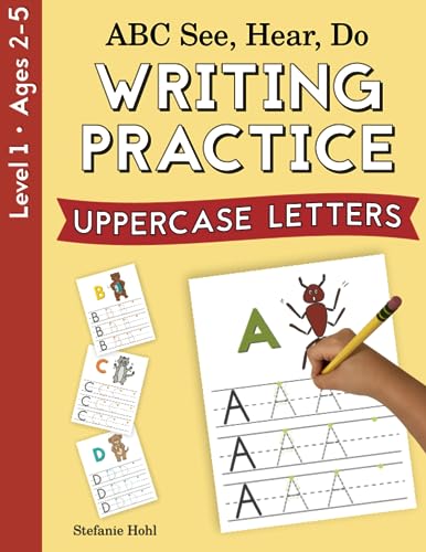 ABC See, Hear, Do Level 1: Writing Practice, Uppercase Letters von Playful Learning Press