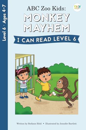 ABC Zoo Kids: Monkey Mayhem I Can Read Level 6 (ABC See, Hear, Do) von Playful Learning Press