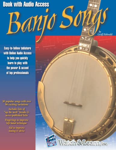 Banjo Songs Book with Audio Access von Independently published