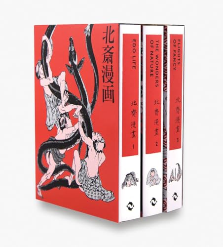 Hokusai Manga: 3 vol. boxed set von Thames & Hudson