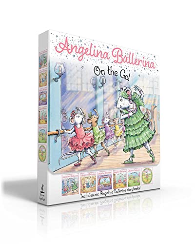 Angelina Ballerina On the Go! (Boxed Set): Angelina Ballerina at Ballet School; Angelina Ballerina Dresses Up; Big Dreams!; Center Stage; Family Fun Day; Meet Angelina Ballerina von Simon Spotlight