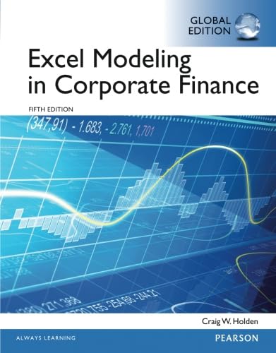 Excel Modeling in Corporate Finance, Global Edition von Pearson