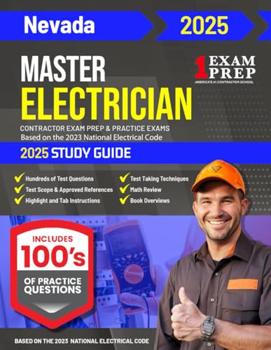 2025 Nevada Master Electrician Exam Prep and Study Guide: Contractor Exam Preparation & Practice Exams Based on the 2023 National Electrical Code 2025 Nevada Master Electrician Exam Prep and Study Guide: Contractor Exam Preparation & Practice Exams Based on the 2023 National Electrical Code von Independently published