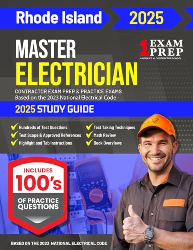 2025 Rhode Island Master Electrician Exam Prep and Study Guide: Contractor Exam Preparation & Practice Exams Based on the 2023 National Electrical Code 2025 Rhode Island Master Electrician Exam Prep and Study Guide: Contractor Exam Preparation & Practice Exams Based on the 2023 National Electrical Code von Independently published