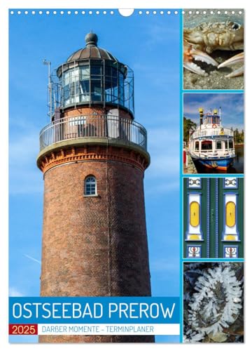 Ostseebad Prerow - Darßer Momente - Terminplaner (Wandkalender 2025 DIN A3 hoch), CALVENDO Monatskalender von CALVENDO