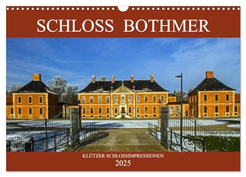 Schloss Bothmer - Klützer Schlossimpressionen (Wandkalender 2025 DIN A3 quer), CALVENDO Monatskalender von CALVENDO