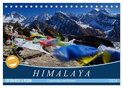 Himalaya (Tischkalender 2024 DIN A5 quer), CALVENDO Monatskalender von CALVENDO
