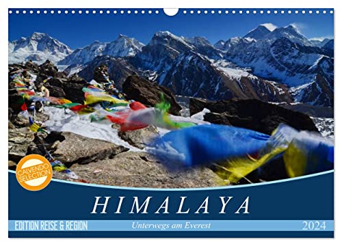 Himalaya (Wandkalender 2024 DIN A3 quer), CALVENDO Monatskalender