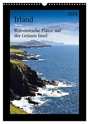 Irland - Romantische Plätze auf der Grünen Insel (Wandkalender 2024 DIN A3 hoch), CALVENDO Monatskalender