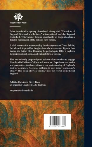 Chronicles of England, Scotland and Ireland Chronicles of England, Scotland and Ireland von Anson Street Press
