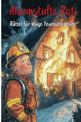 Alarmstufe Rot: Rätsel für kluge Feuerwehrleute: Ultimatives Rätselbuch für alle Brandbekämpfer! (Rätselpause - Creative Books by Herzsprung-Verlag) von Papierfresserchens MTM-VE