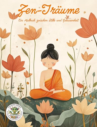 Zen-Träume - Ein Malbuch zwischen Stille und Gelassenheit: Malbuch für Erwachsene für Entspannung, Kreativität und Achtsamkeit (Coloring Books by ... MTM-Verlag: Malbücher für Erwachsene)