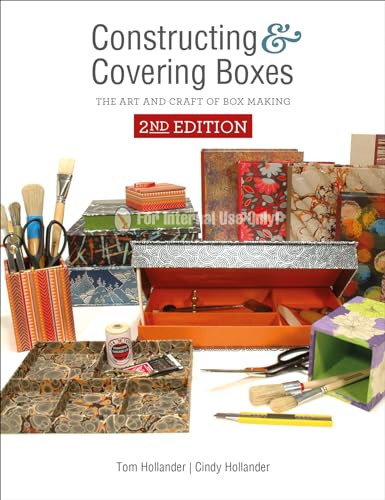 Constructing and Covering Boxes: The Art and Craft of Box Making von Schiffer Publishing
