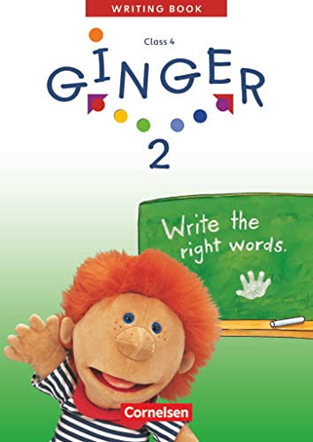 Ginger - Lehr- und Lernmaterial für den früh beginnenden Englischunterricht - Zu allen Ausgaben 2003 - Band 2: 4. Schuljahr: Writing Book - Mit ... Zu allen Ausgaben 2003, Band 2: 4. Schuljahr) von Cornelsen Verlag GmbH