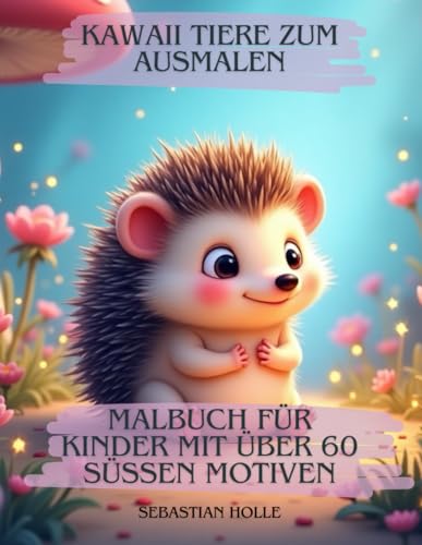 Kawaii Tiere zum Ausmalen: Niedliches Malbuch für Kinder mit über 60 süßen Motiven von Independently published
