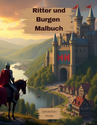 Ritter und Burgen Malbuch von Independently published