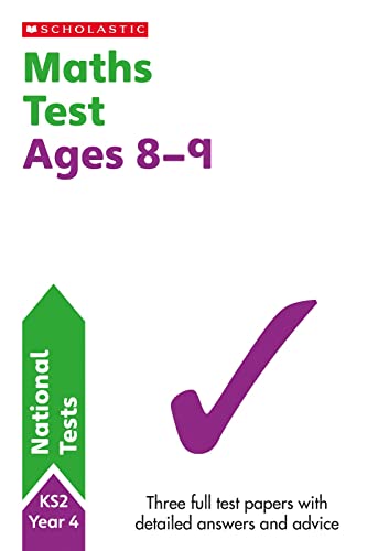 Maths Practice Tests for Ages 8-9 (Year 4) Includes two complete test papers plus answers and mark scheme (National Curriculum SATs Tests): 1 von Scholastic
