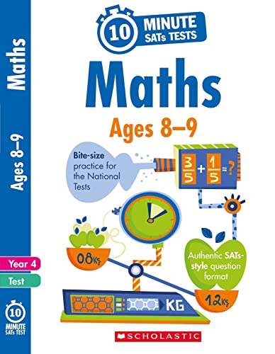Quick test maths activities for children ages 8-9 (Year 4). Perfect for Home Learning. (10 Minute SATs Tests)