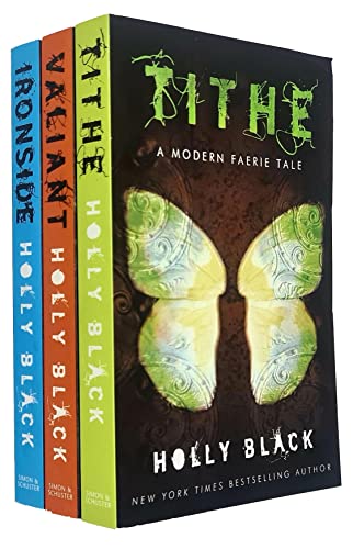 Modern Faerie Tale Series 3 Books Collection Set By Holly Black (Tithe, Valiant, Ironside)