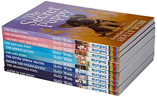 Holly Webb - Series 2 - Puppy and Kitten 10 Books Collection Set (Animal Stories - Pet Rescue Adventures - Book 11 To 20) von Stripes