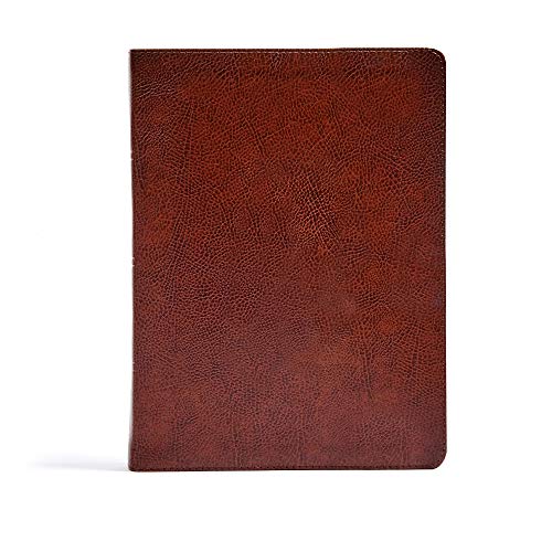 CSB Verse-By-Verse Reference Bible, Brown Bonded Leather von Holman Bibles
