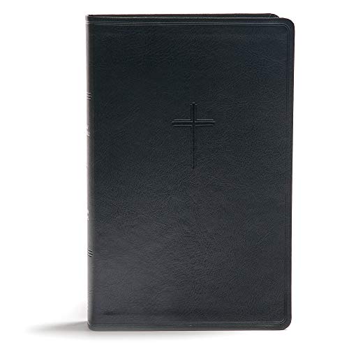 Everyday Study Bible: Christian Standard Bible, Black Leathertouch
