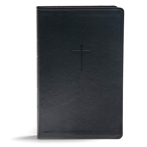 Everyday Study Bible: Christian Standard Bible, Black Leathertouch von Holman Bibles