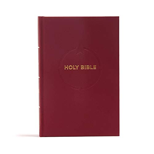 Holy Bible: Christian Standard Bible, Garnet, Pew