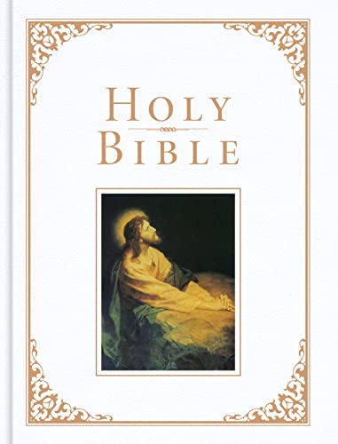 Holy Bible: KJV Family Bible, White Imitation Leather-over-board Holy Bible: KJV Family Bible, White Imitation Leather-over-board