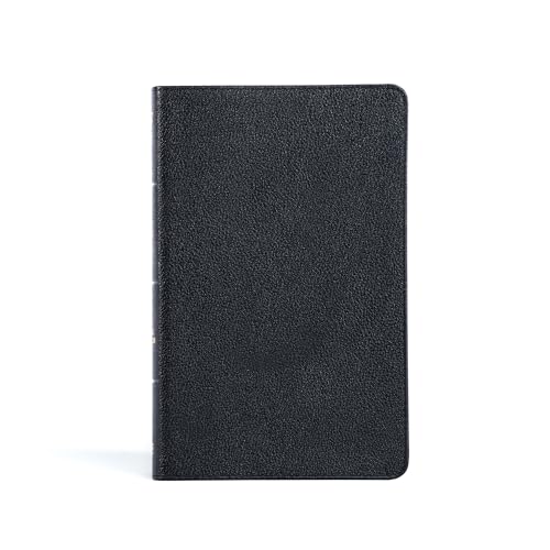 Holy Bible: King James Version, Black, Genuine Leather, Thinline Reference