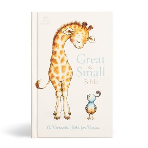 Holy Bible: King James Version, Great & Small, A Keepsake Bible for Babies, 24 Full-Color Illustrations, Words of Christ in Red Holy Bible: King James Version, Great & Small, A Keepsake Bible for Babies, 24 Full-Color Illustrations, Words of Christ in Red