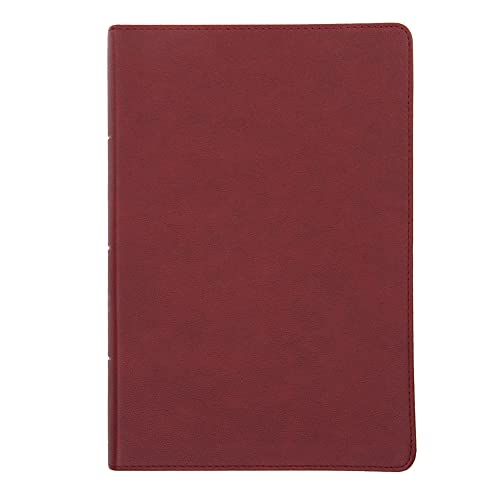 Holy Bible: Nasb Print Reference Bible, Burgundy Leathertouch von LifeWay Christian Resources