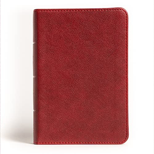 Holy Bible: Nasb Reference Bible, Burgundy Leathertouch