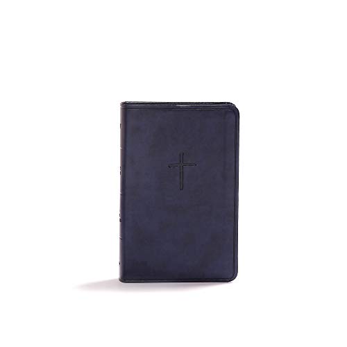 The Holy Bible: King James Version, Navy Leathertouch, KJV Compact Bible: Value Edition