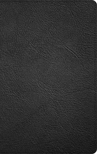 KJV Single-Column Personal Size Bible, Black Genuine Leather KJV Single-Column Personal Size Bible, Black Genuine Leather