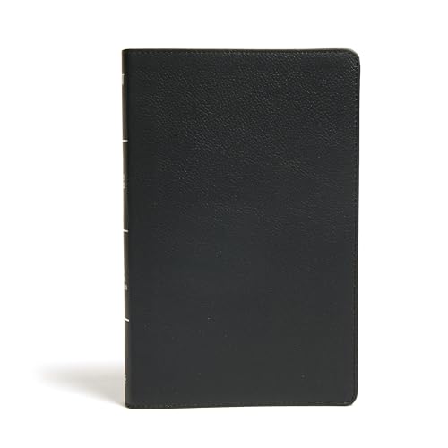 KJV Ultrathin Reference Bible, Black Genuine Leather von Holman Bibles