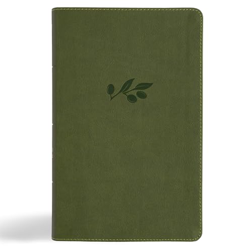NASB Single-Column Personal Size Bible, Olive Leathertouch NASB Single-Column Personal Size Bible, Olive Leathertouch von Holman Bibles