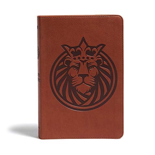 The Holy Bible: King James Version, Kids Bible, Lion Leathertouch