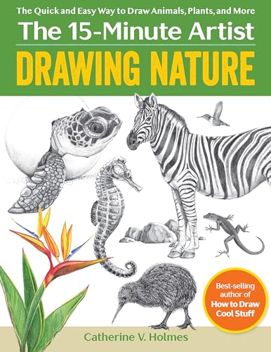 Drawing Nature: The Quick and Easy Way to Draw Animals, Plants, and More (15-minute Artist) von Sixth & Spring Books