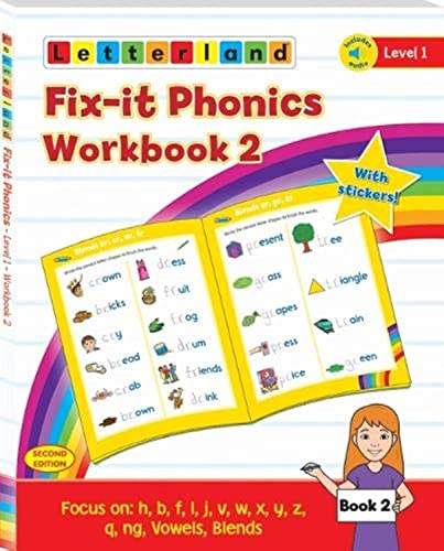 Fix-it Phonics - Level 1 - Workbook 2 (2nd Edition) von Letterland International