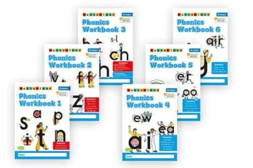 Phonics Workbooks (1-6) [2nd Edition] von Letterland International