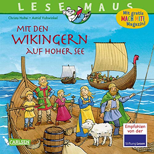 LESEMAUS 148: Mit den Wikingern auf hoher See (148) von Carlsen Verlag GmbH