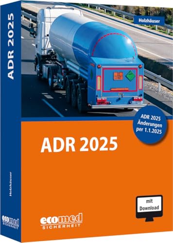 ADR 2025 ADR 2025 von ecomed Sicherheit