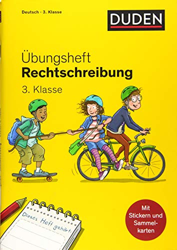 Übungsheft - Rechtschreibung 3.Klasse: Mit Stickern und Lernerfolgskarten (Übungshefte Grundschule Deutsch)