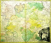 Historische Karte: Land Thüringen 1738 (Thüringen Tabula) Plano von Rockstuhl Verlag / Verlag Rockstuhl