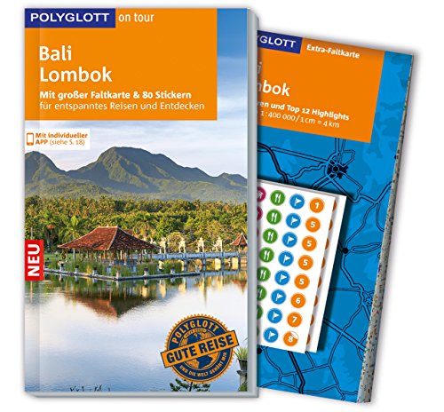 POLYGLOTT on tour Reiseführer Bali & Lombok: Mit großer Faltkarte, 80 Stickern und individueller App
