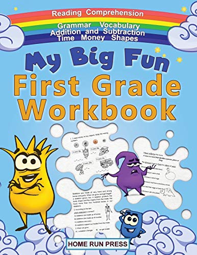 My Big Fun First Grade Workbook: 1st Grade Workbook Math, Language Arts, Science Activities to Support First Grade Skills My Big Fun First Grade Workbook: 1st Grade Workbook Math, Language Arts, Science Activities to Support First Grade Skills