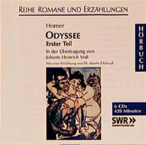 Homer: Odyssee / Hörbuch. Eine Aufnahme des SWR: Odyssee, je 6 Audio-CDs, Tl.1