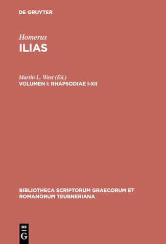 Rhapsodiae I-XII (Bibliotheca scriptorum Graecorum et Romanorum Teubneriana) von de Gruyter