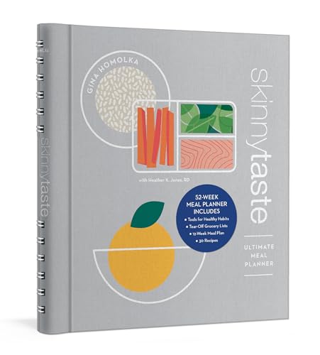 The Skinnytaste Ultimate Meal Planner: 52-Week Meal Planner with 35+ Recipes, a 12-Week Meal Plan, Tear-Out Grocery Lists, and Tools for Healthy Habits